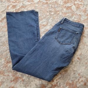 Paige Canyon Boot Light Wash Jeans Slight Flare - Size 28